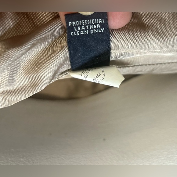 Vintage Banana Republic Camel leather utility moto jacket - Picture 13 of 14